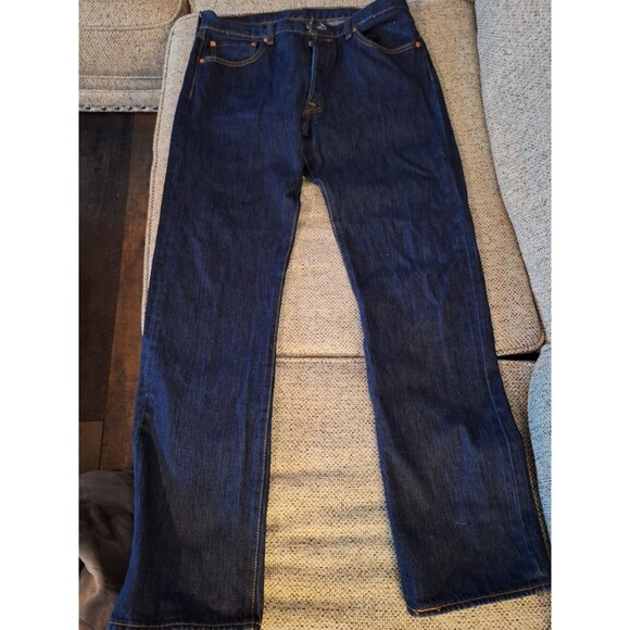 Levi's Men's 501 Original Fit Jeans Straight Leg Button Fly‎ 100% Cotton - Picture 1 of 4
